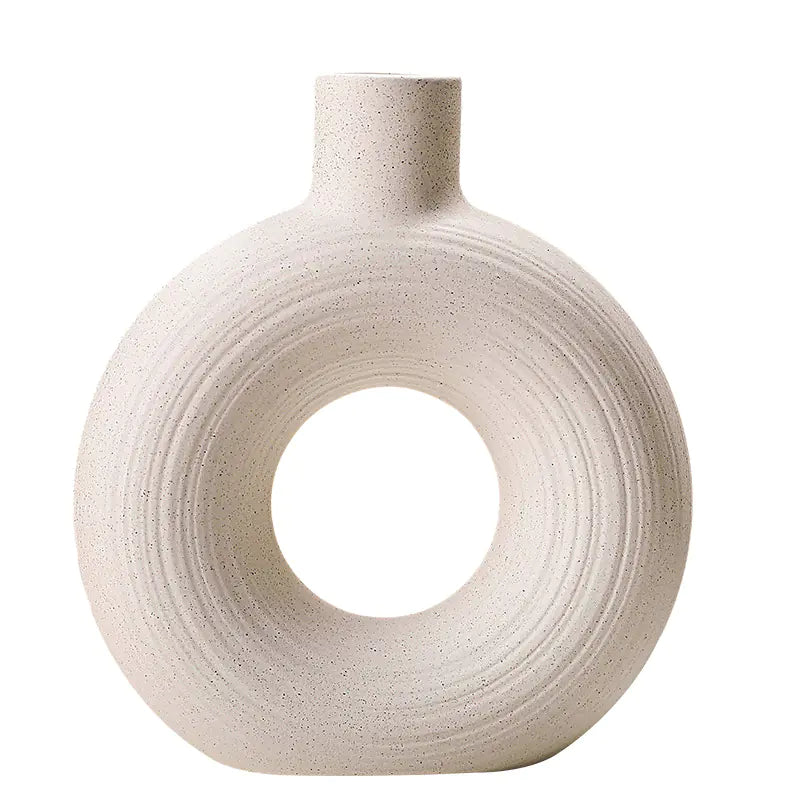 Elegant keramisk Vase for dekorasjon - Nordic Design